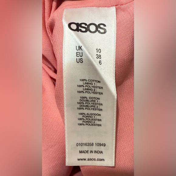 RARE ASOS Black Lauren McCalmont‎ Foil Spot Graffiti Print Dress Artist Collab 6 - Picture 6 of 6